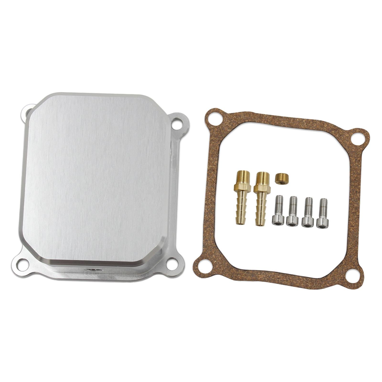 Engine Valve Cover Premium Vehicle Repair Part Replacement for Predator Silvery
