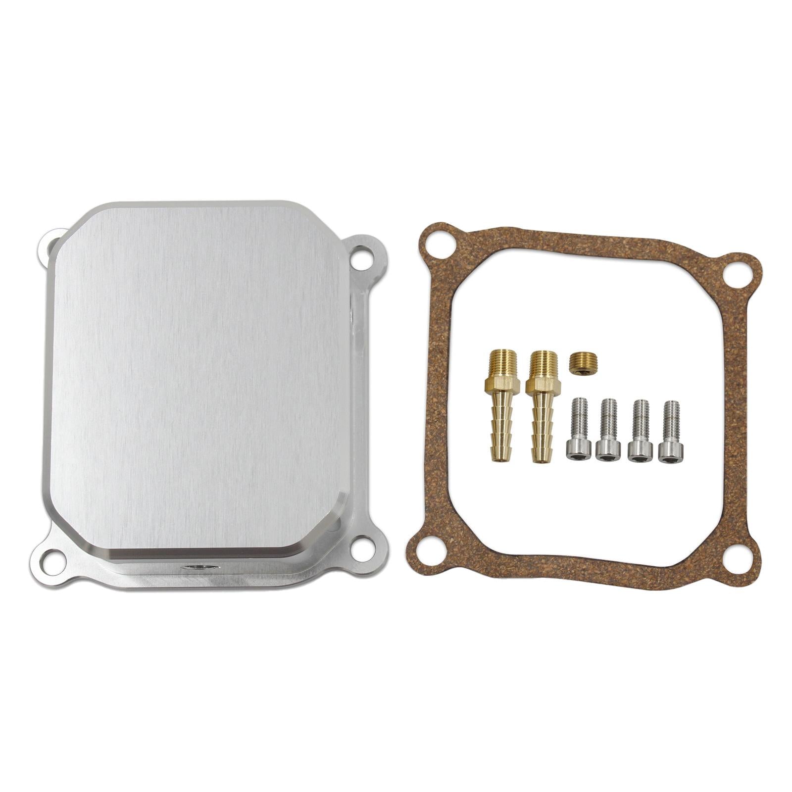 Engine Valve Cover Premium Vehicle Repair Part Replacement for Predator Silvery