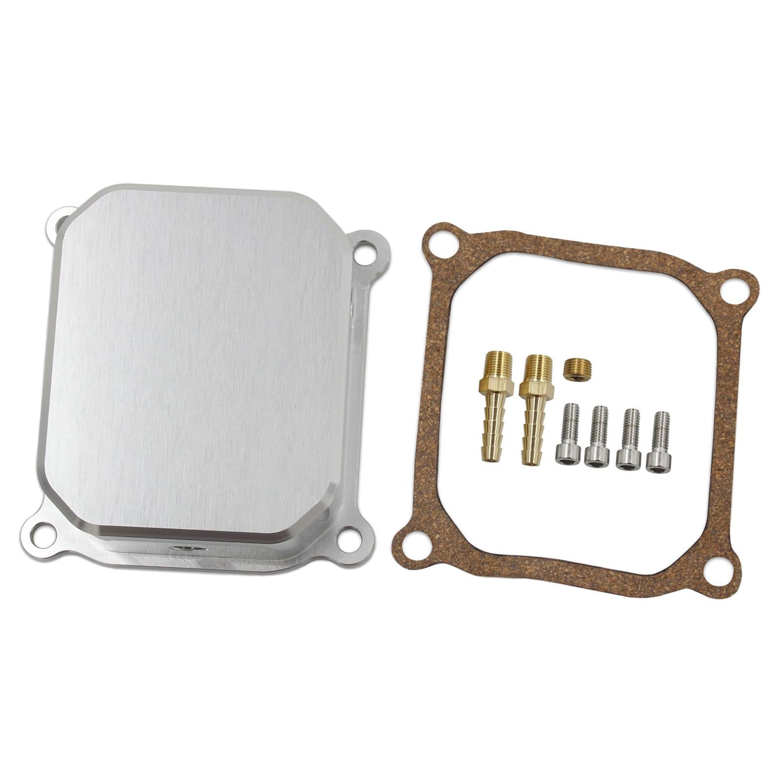 Engine Valve Cover Premium Vehicle Repair Part Replacement for Predator Silvery