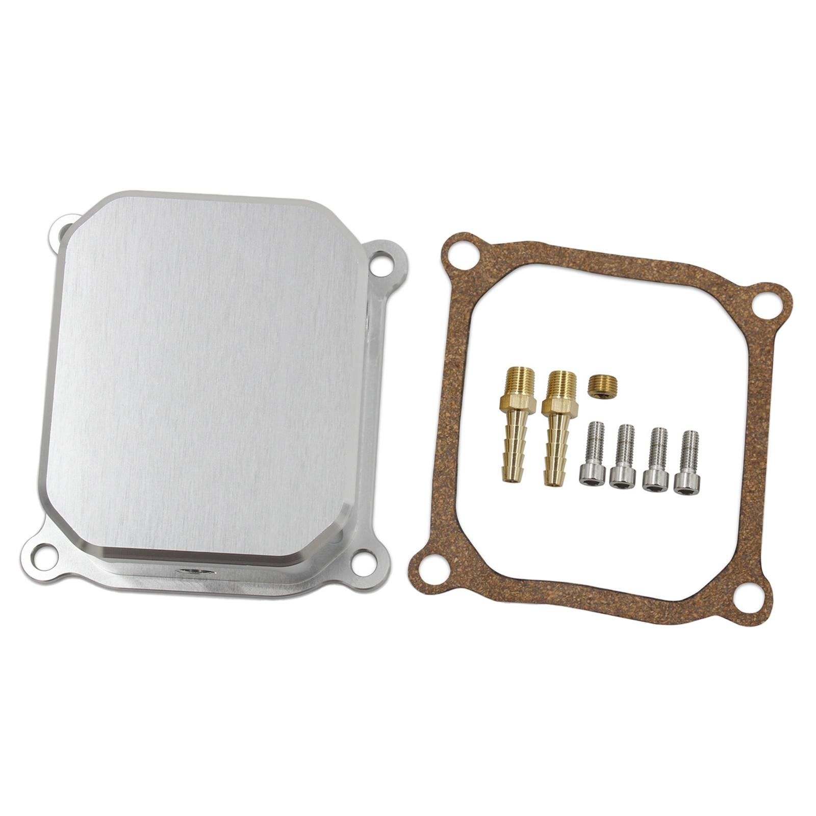 Engine Valve Cover Premium Vehicle Repair Part Replacement for Predator Silvery