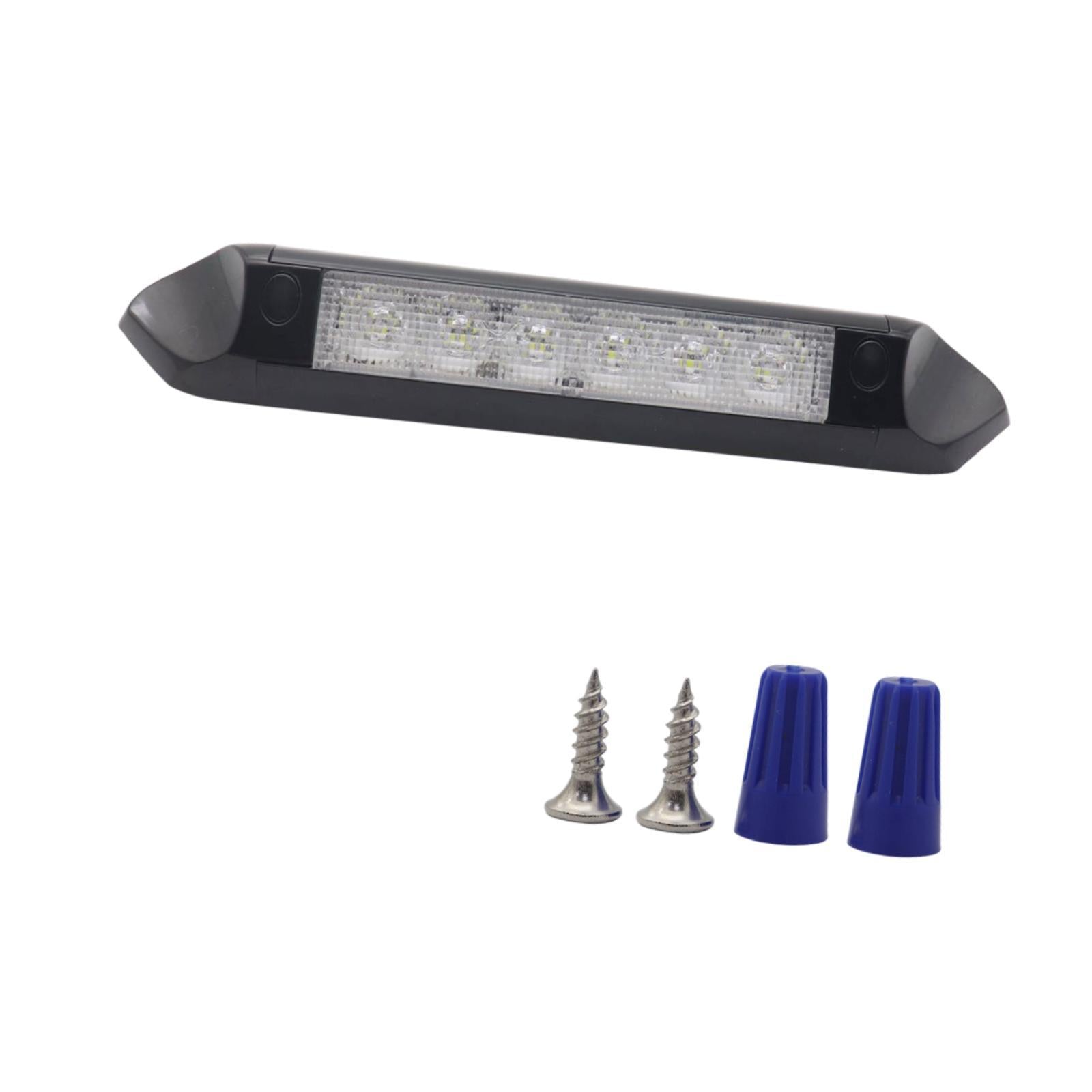 RV Exterior Light Professional High Performance 2200 Lumens Lighting Fixture Black