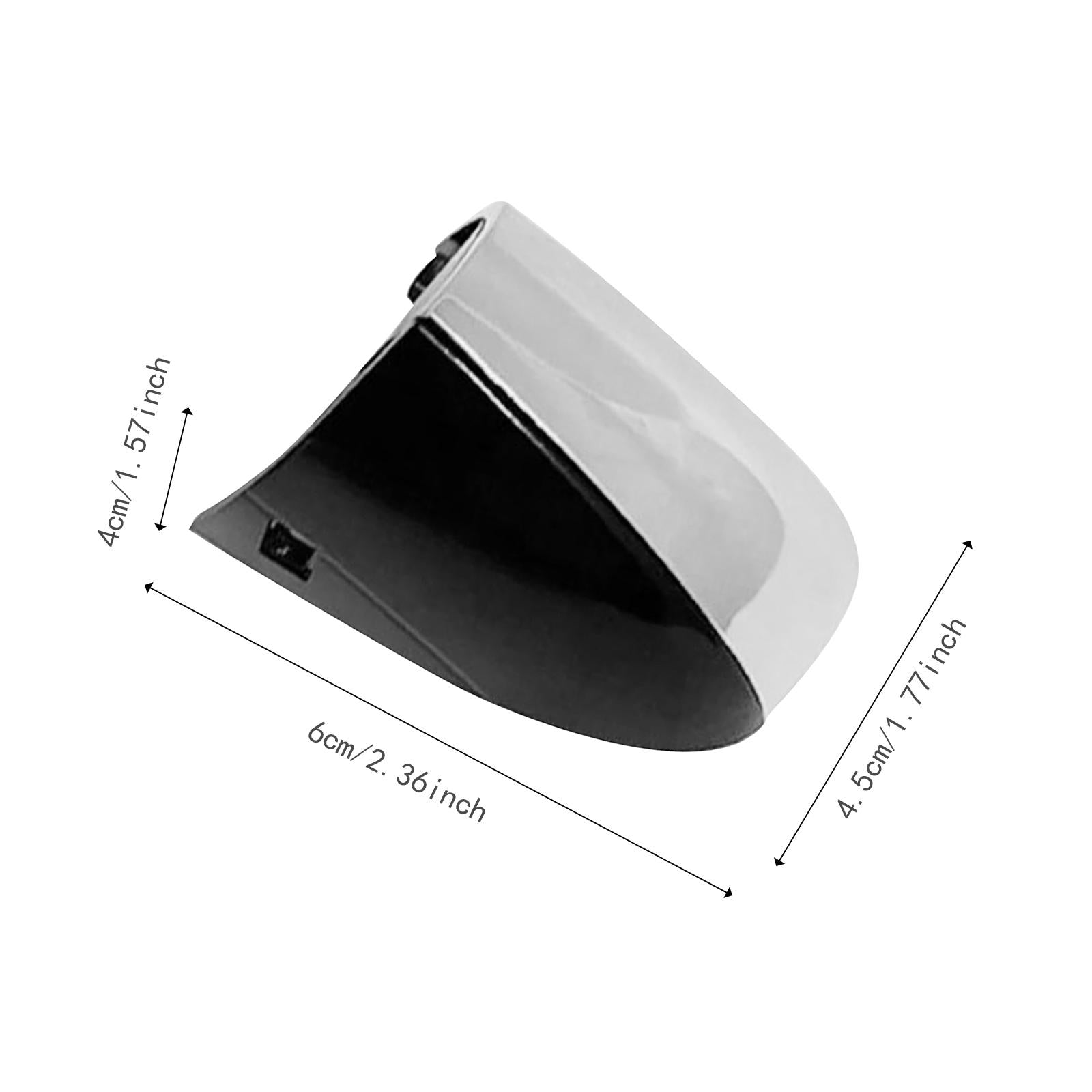 Exterior Door Handle Cover for Mercedes-benz C-class Sedan W205 Premium Black