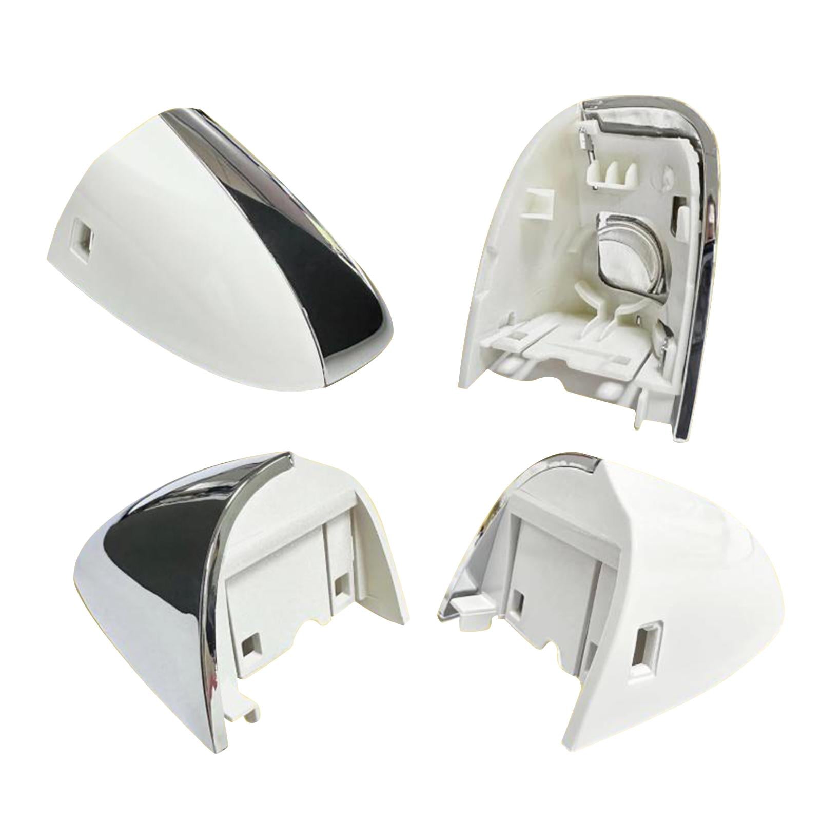 Exterior Door Handle Cover for Mercedes-benz C-class Sedan W205 Premium White