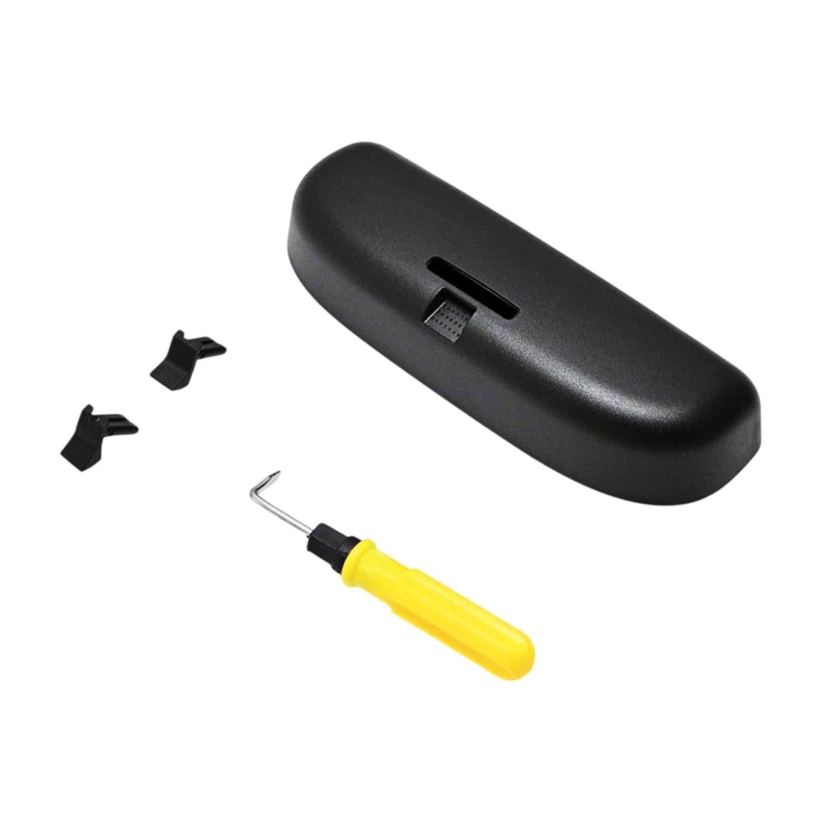 Car Sunglasses Holder Eyewear Protective Sunglasses Case for Audi A3 8V Black