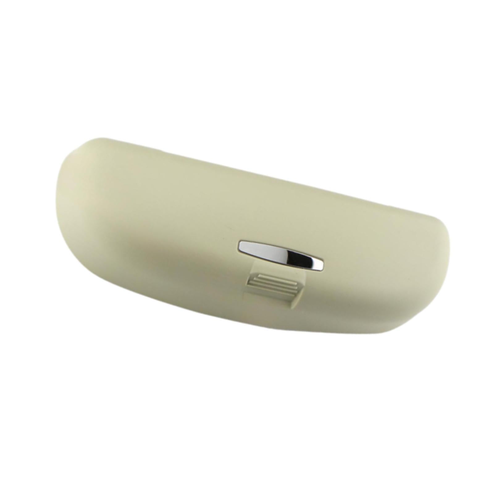 Car Glasses Case Premium Replacing Easy to Install Storage Box for Audi Beige