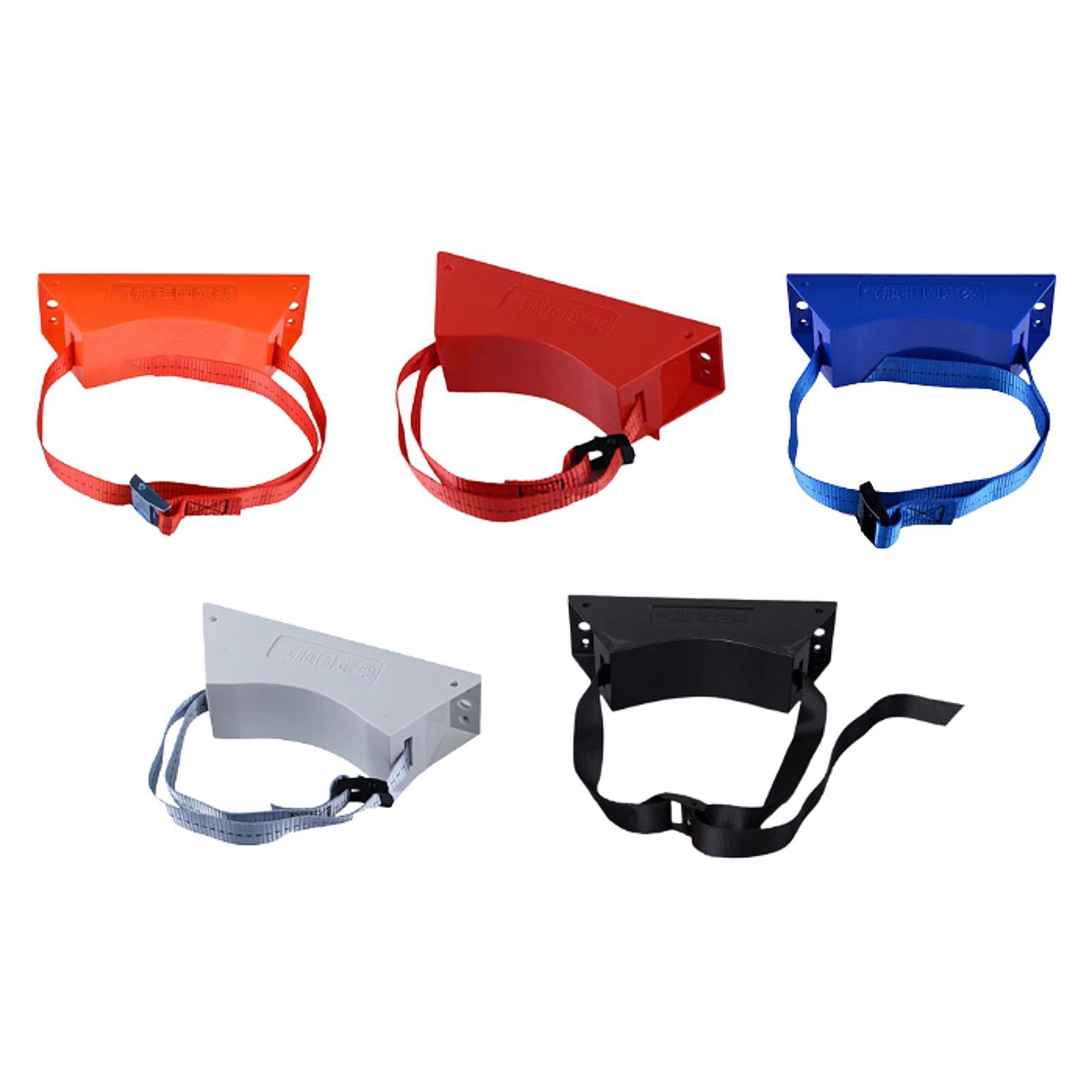 Gas Cylinder Bracket with Strong Strap Replace Accessory Portable Wall Mount Orange