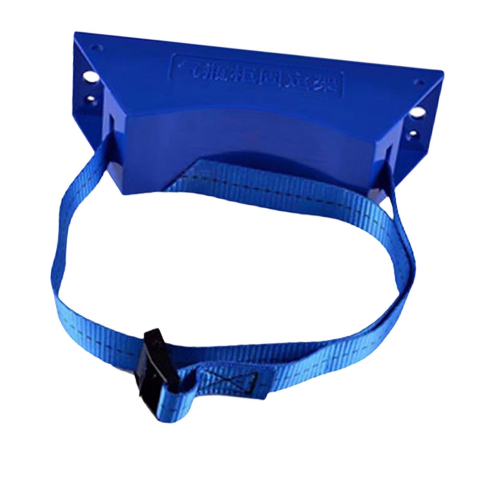 Gas Cylinder Bracket with Strong Strap Replace Accessory Portable Wall Mount Blue