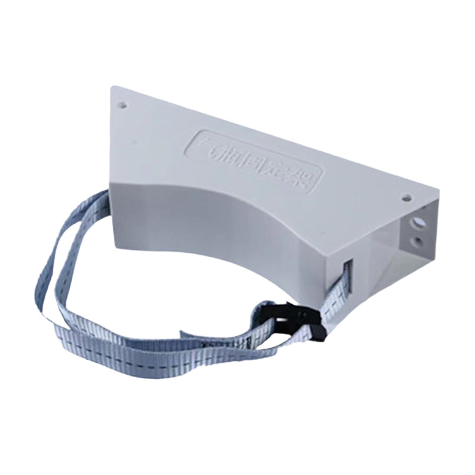 Gas Cylinder Bracket with Strong Strap Replace Accessory Portable Wall Mount Gray