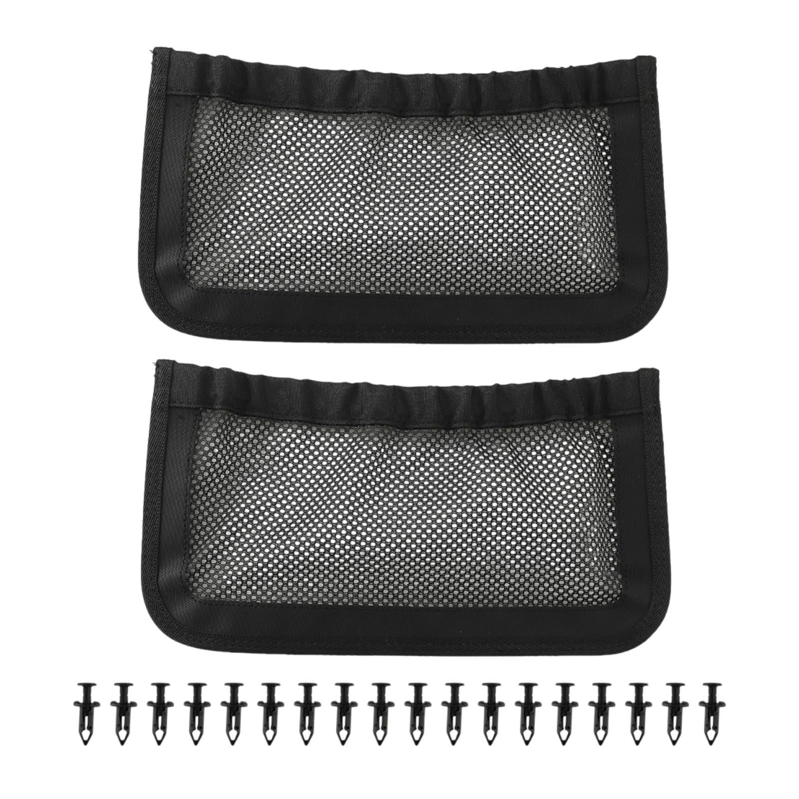 2Pcs 715003019 Sturdy Backrest Rear Storage Net for Can AM Defender Max