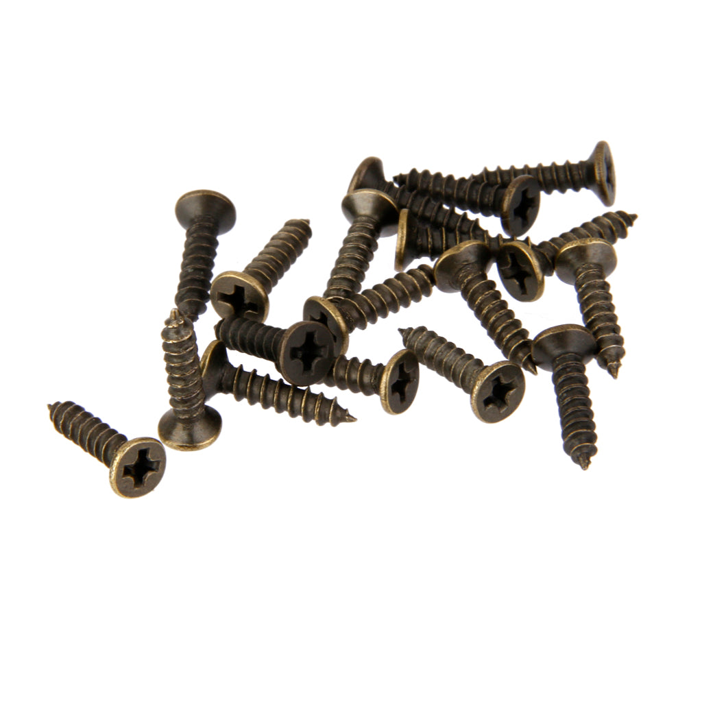 120Pcs Antique Bronze Door Cabinet Knob Drawer Shell Brass Pull Handle Cup