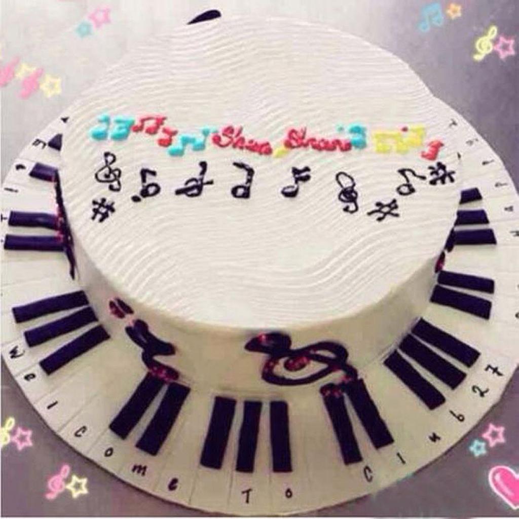 2Pcs/Set Multi Music Note Lace Silicone Mold Fondant Mat Cake Decor Tool