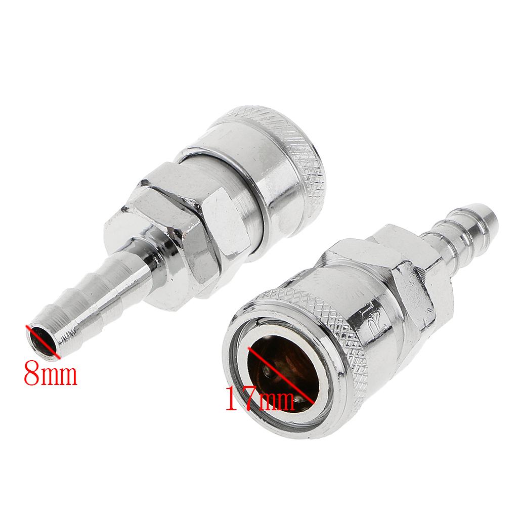 7 Pieces Air Line Hose Coupling Coupler Connector Compressor SH20 & PM20
