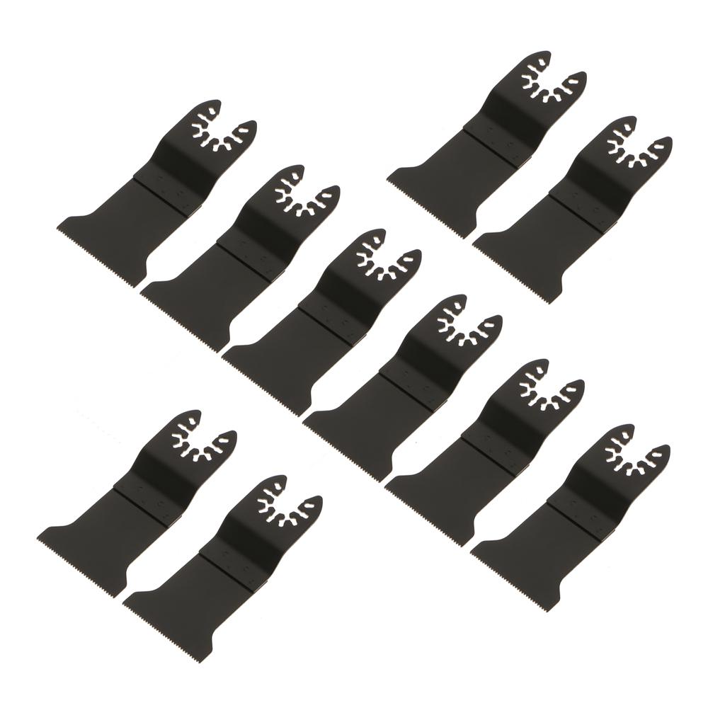 10Pcs 45mm Black Saw Blades Oscillating Multitool