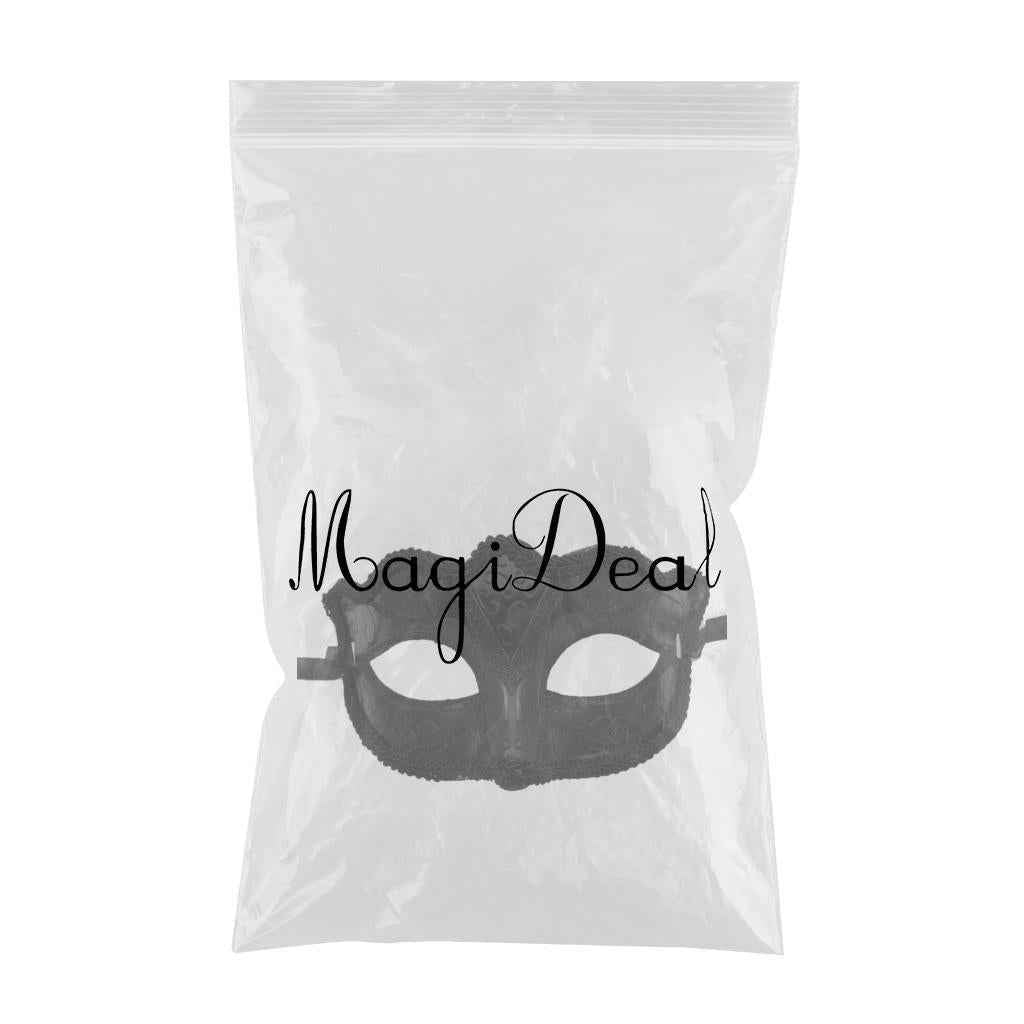 Black Eye Mask Men Ladies Masquerade Ball Mask Venetian Party Eye Mask for Carnival Halloween Xmas Party