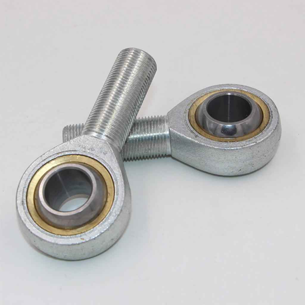 M10 x 1.5 Zinc Male Metric Threaded Rod End Joint Oscillating Bearing