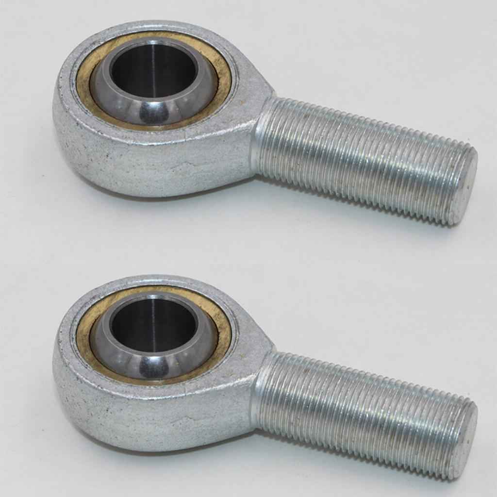 M10 x 1.5 Zinc Male Metric Threaded Rod End Joint Oscillating Bearing