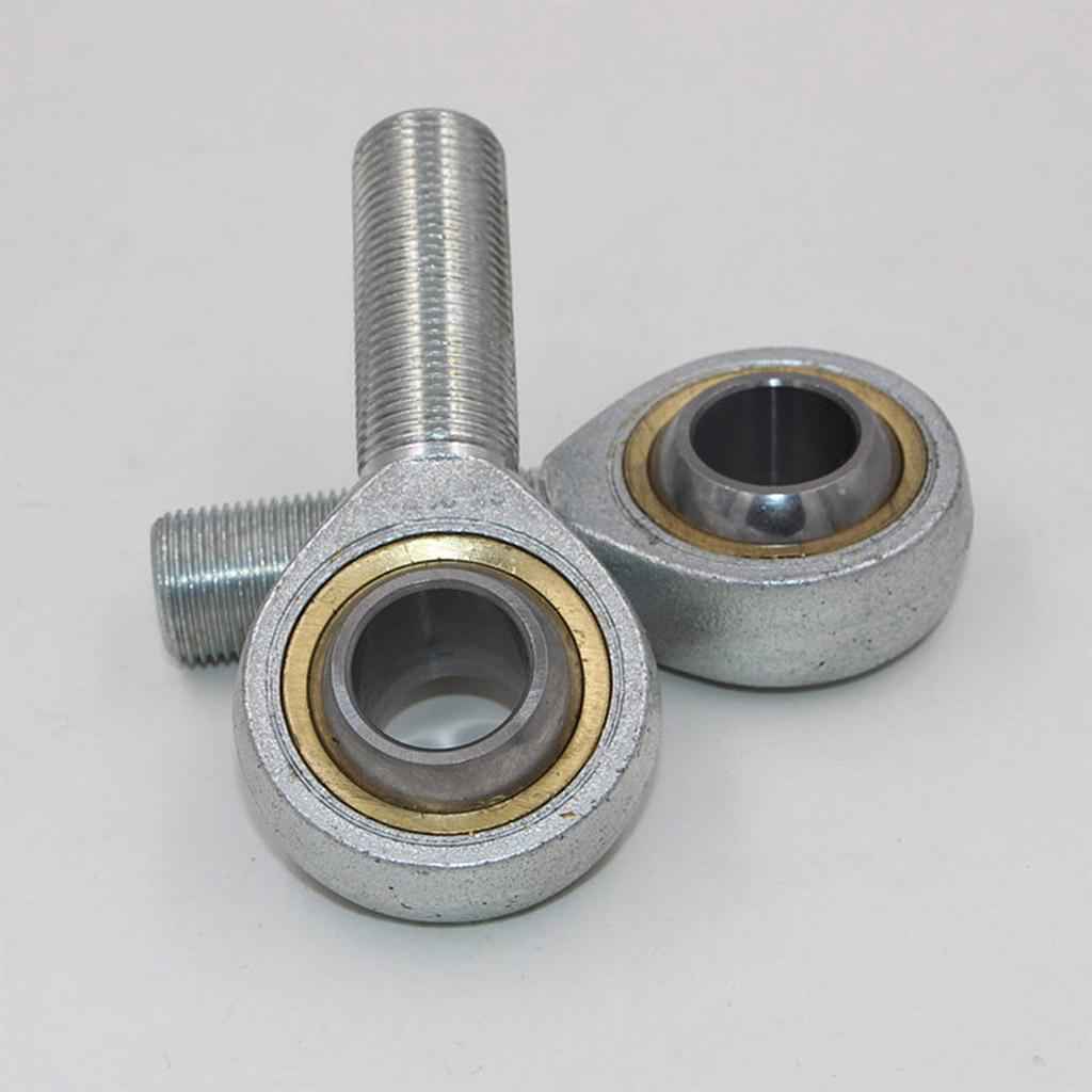 M10 x 1.5 Zinc Male Metric Threaded Rod End Joint Oscillating Bearing