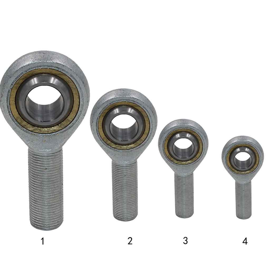 M10 x 1.5 Zinc Male Metric Threaded Rod End Joint Oscillating Bearing