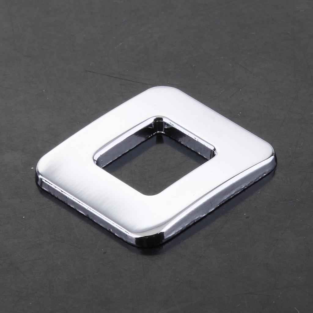 3D DIY Metallic Letter O Alphabet Sticker Car Emblem DIY Figure Badge Decal