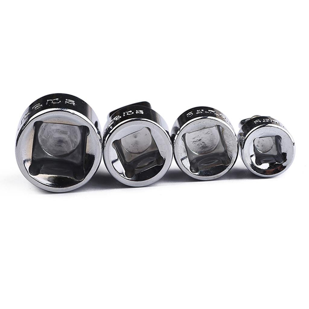 3x4 Pieces Universal Joint Ratchet Angle Extension Bar Socket Adaptor