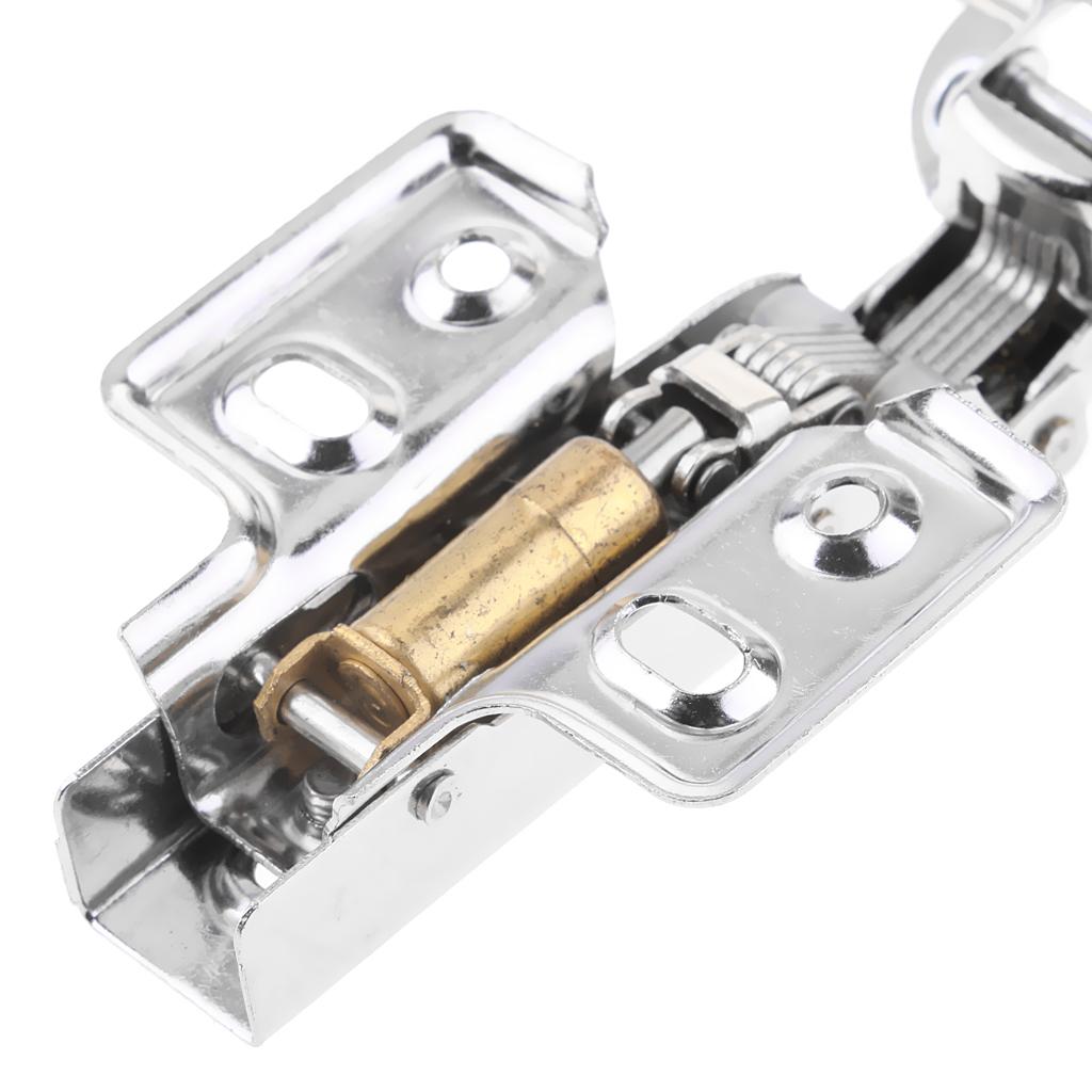10 piece Wardrobe Hinges LED Sensor Light System+Damper Cabinet Door Hinge M