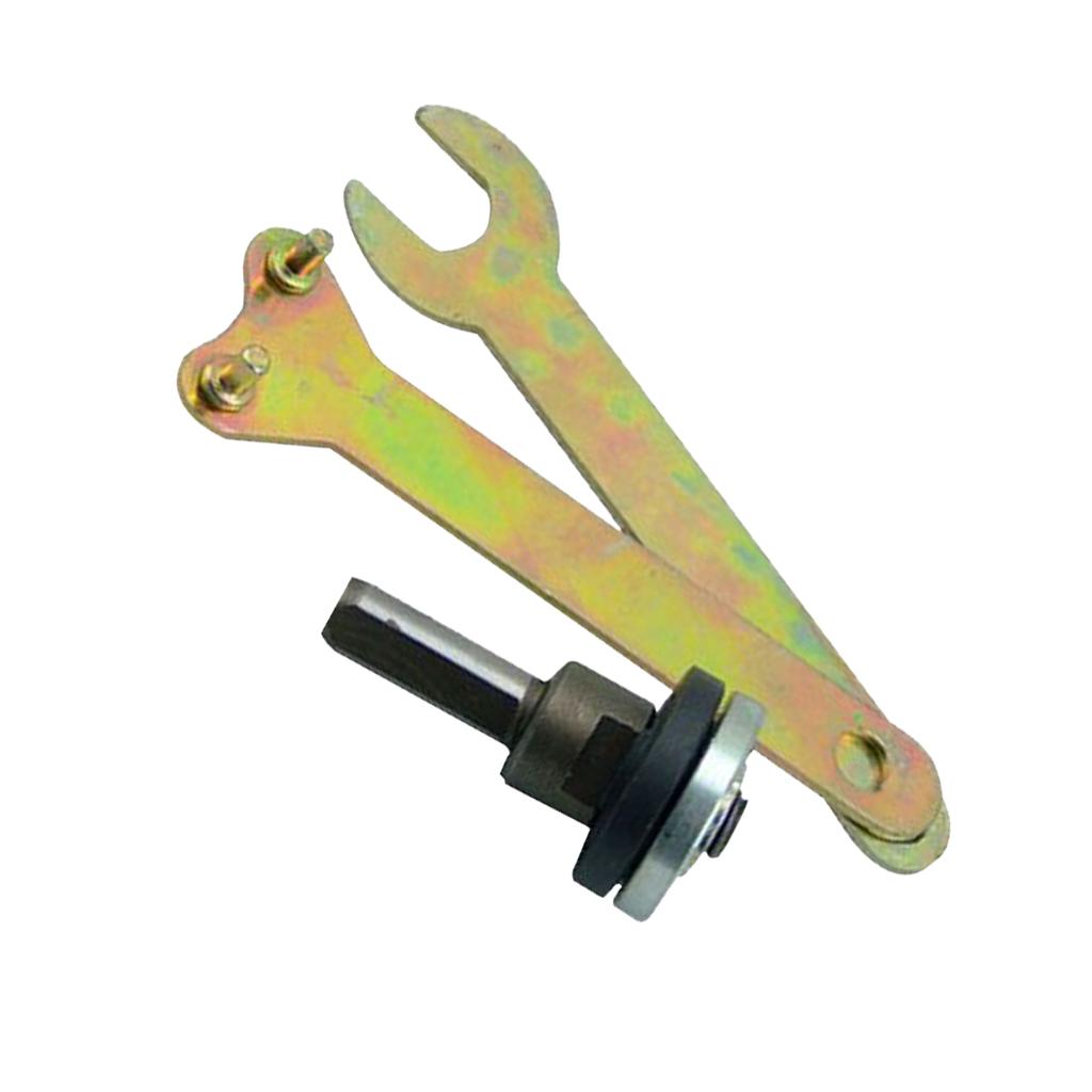 2xElectric Drill Variable Angle Grinder Connecting Rod Round Handle Converter