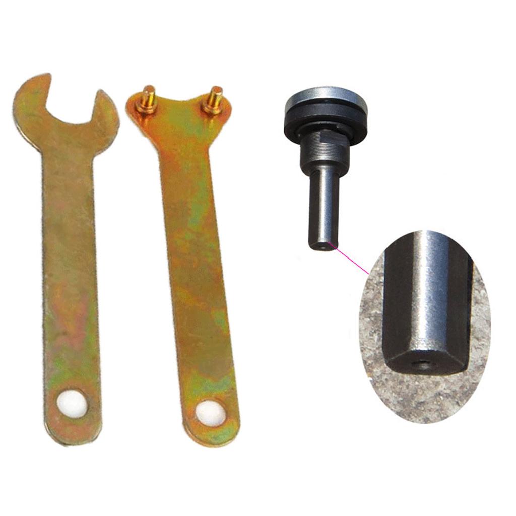 2xElectric Drill Variable Angle Grinder Connecting Rod Round Handle Converter
