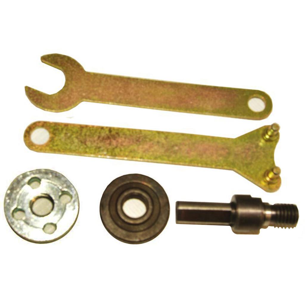 2xElectric Drill Variable Angle Grinder Connecting Rod Round Handle Converter