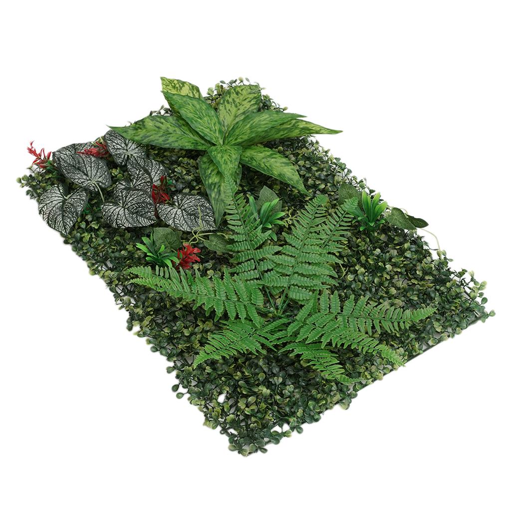 6 x Artificial Plants Lawn Wall Wedding Venue Foliage Pillar Main Road Decor