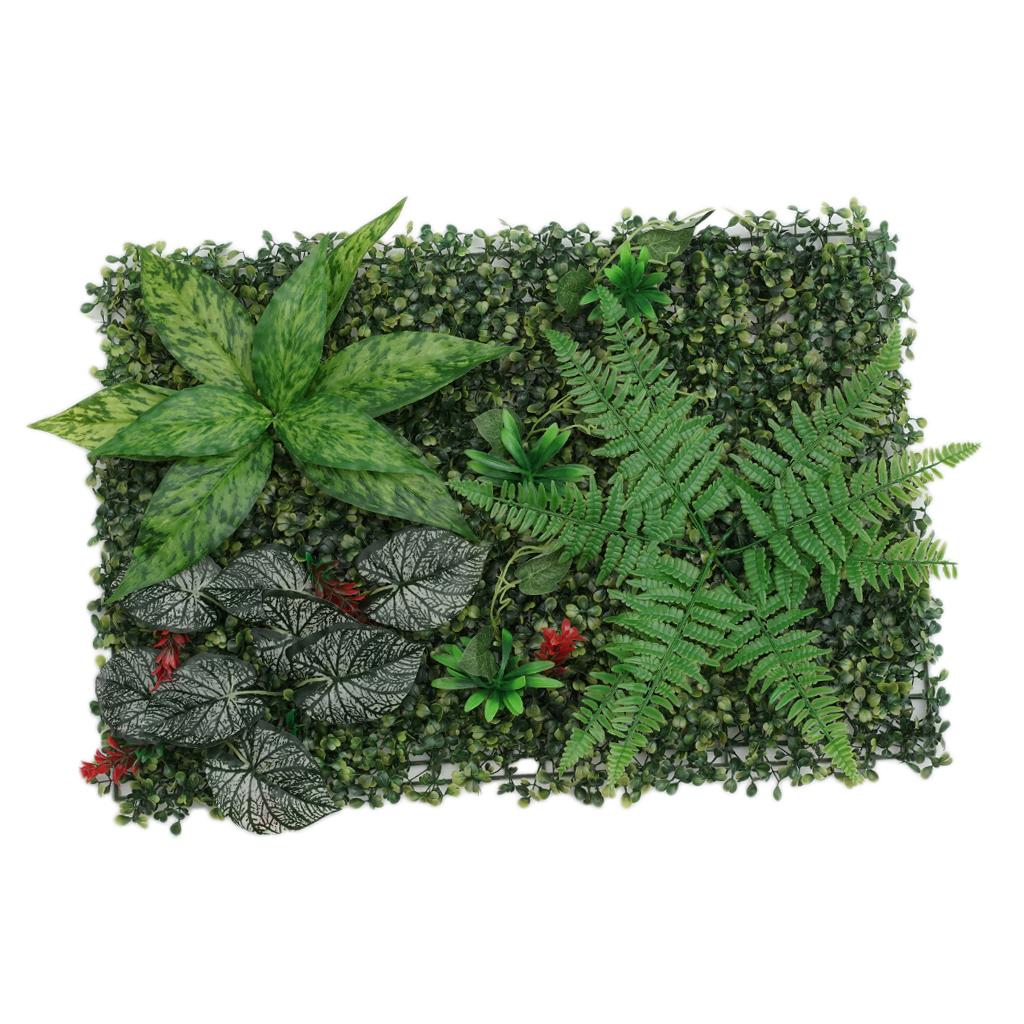6 x Artificial Plants Lawn Wall Wedding Venue Foliage Pillar Main Road Decor