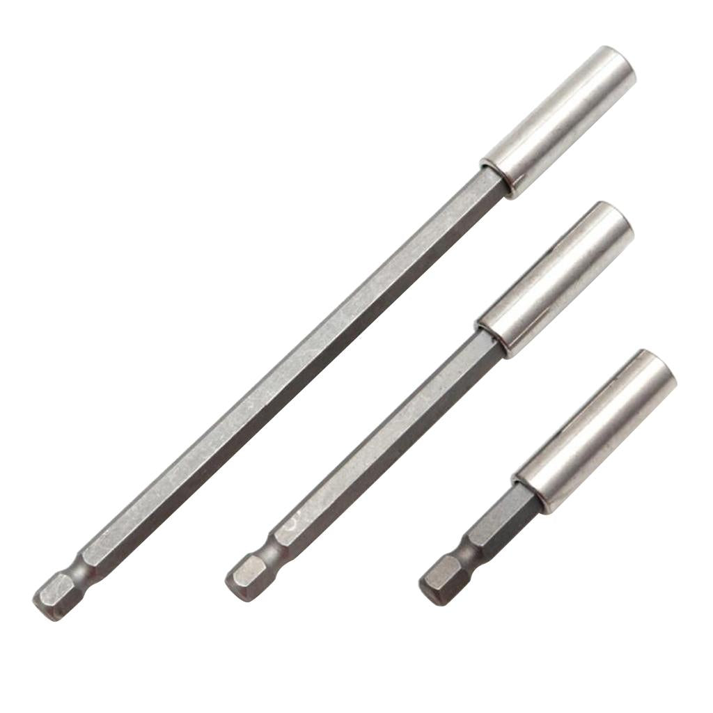 2x3 Pieces 1/4 Hex Mini Precision Magnetic Screwdriver Bit Holder 60-100-150mm