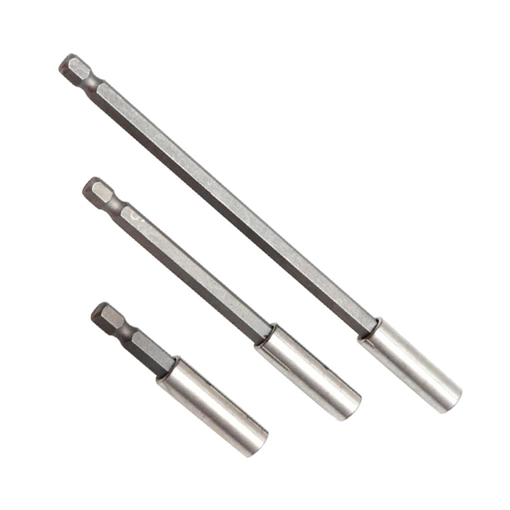2x3 Pieces 1/4 Hex Mini Precision Magnetic Screwdriver Bit Holder 60-100-150mm