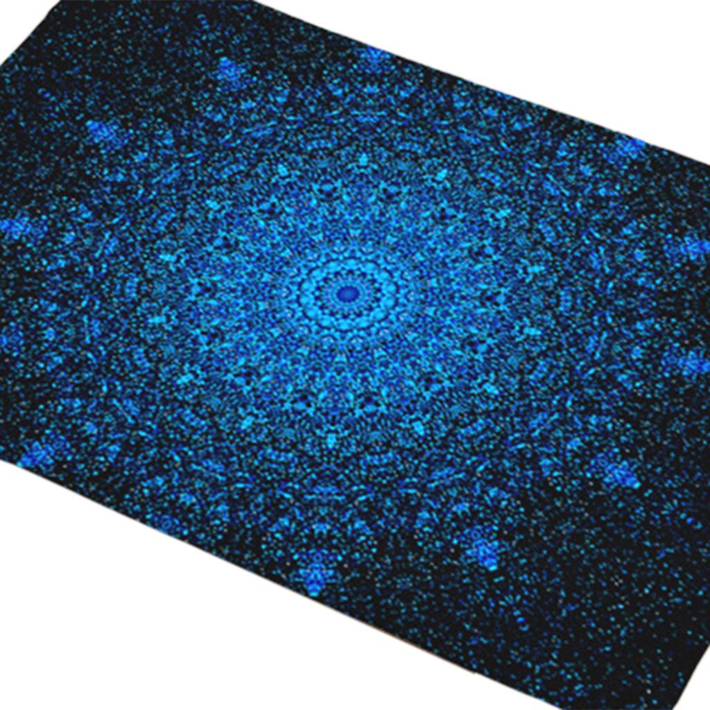 2Pcs Indoor Door Mat Non Slip Boho Rug Latex Backing Shoe Scraper 40x60cm 1
