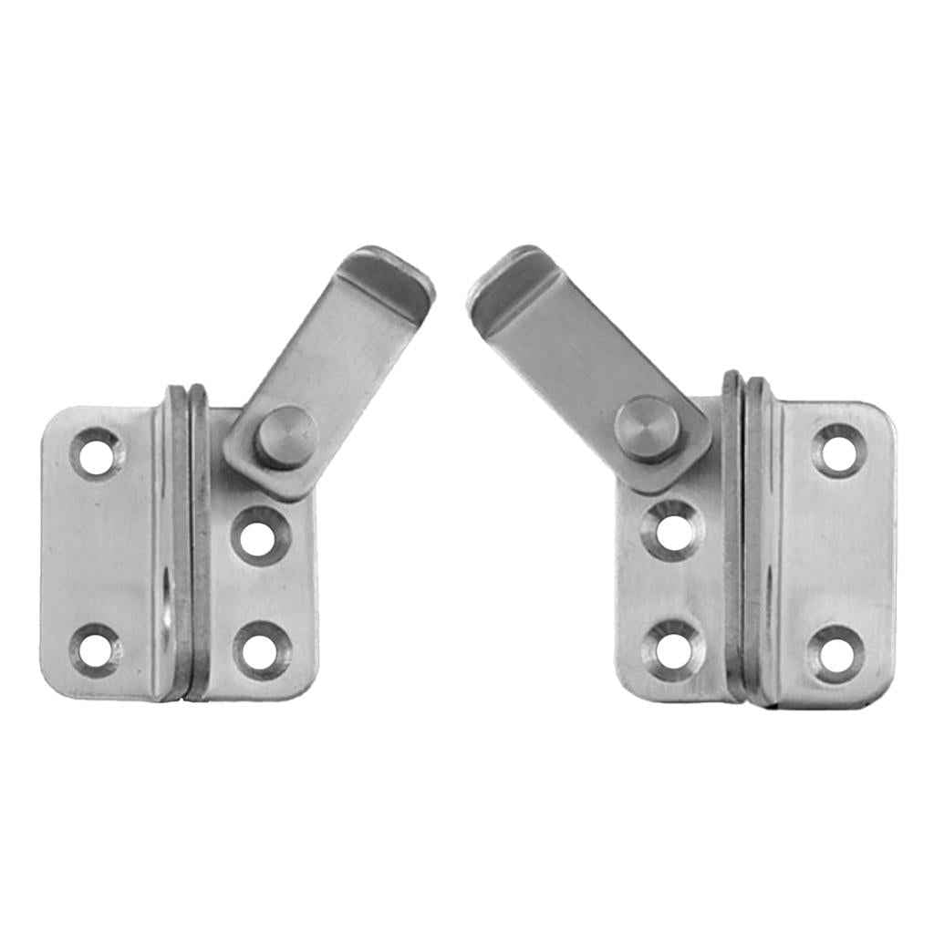 Stainless Steel Hasp Cabinet Door Latch Security Lock Hardware Left open