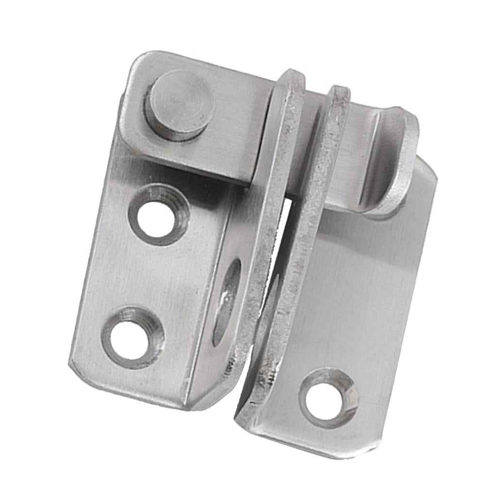 Stainless Steel Hasp Cabinet Door Latch Security Lock Hardware Left open