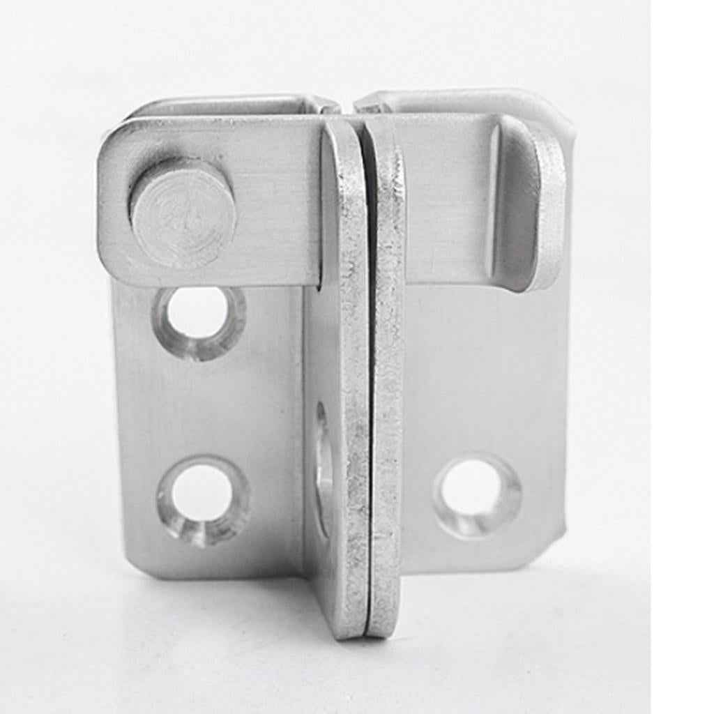 Stainless Steel Hasp Cabinet Door Latch Security Lock Hardware Left open