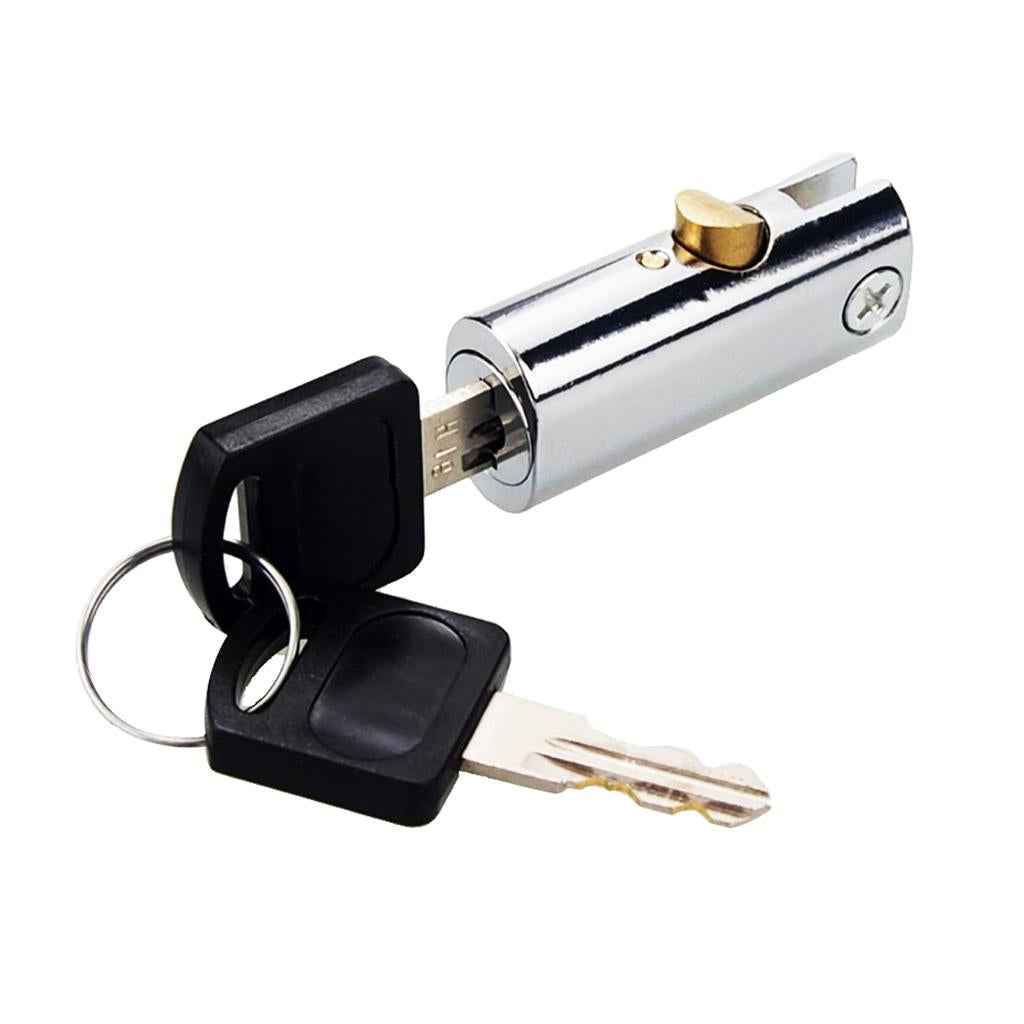 Zinc alloy Lock for Filing Cabinet Mailbox Drawer Cupboard Locker + 2 Keys