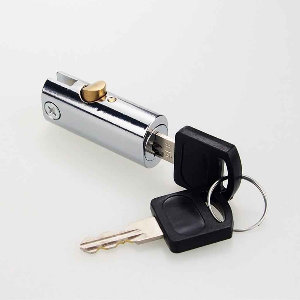 Zinc alloy Lock for Filing Cabinet Mailbox Drawer Cupboard Locker + 2 Keys