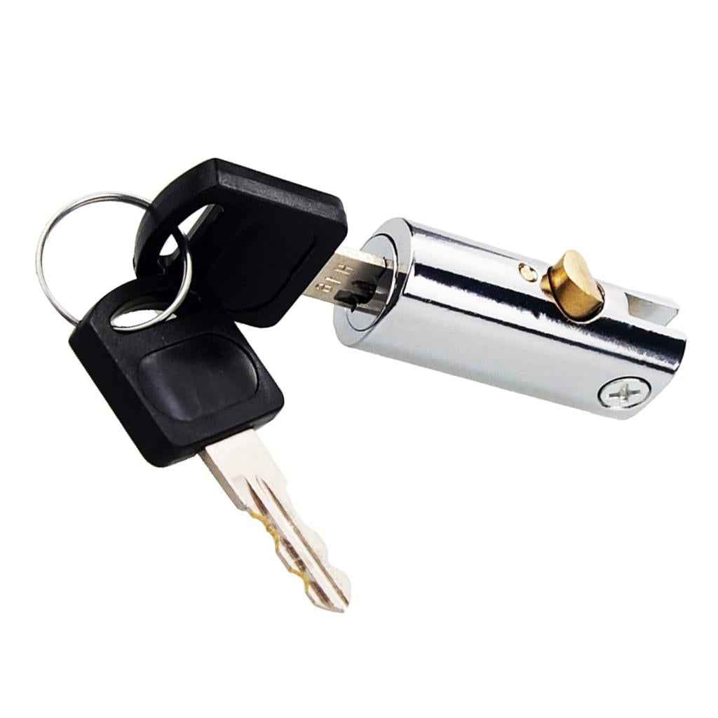 Zinc alloy Lock for Filing Cabinet Mailbox Drawer Cupboard Locker + 2 Keys