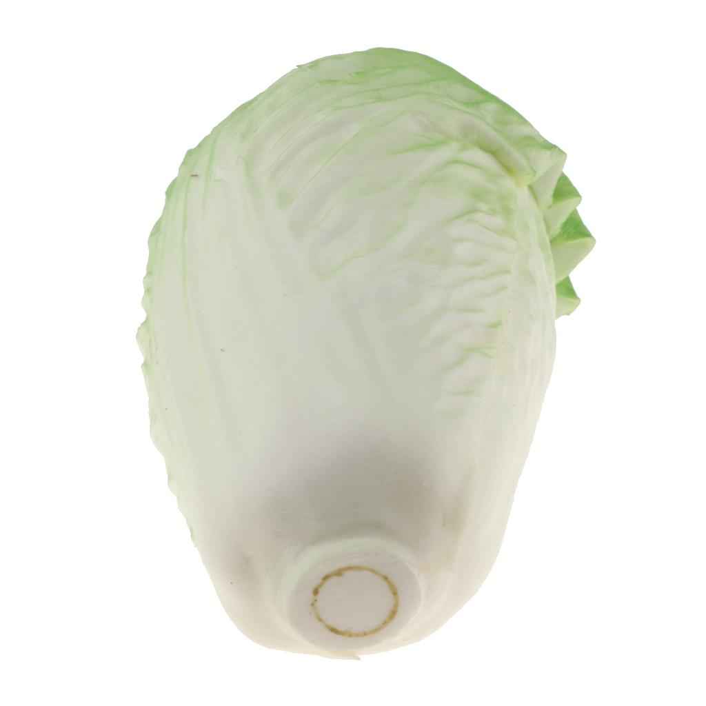 Artificial Vegetable Home Kitchen Cabinet Window Table Display short cabbage