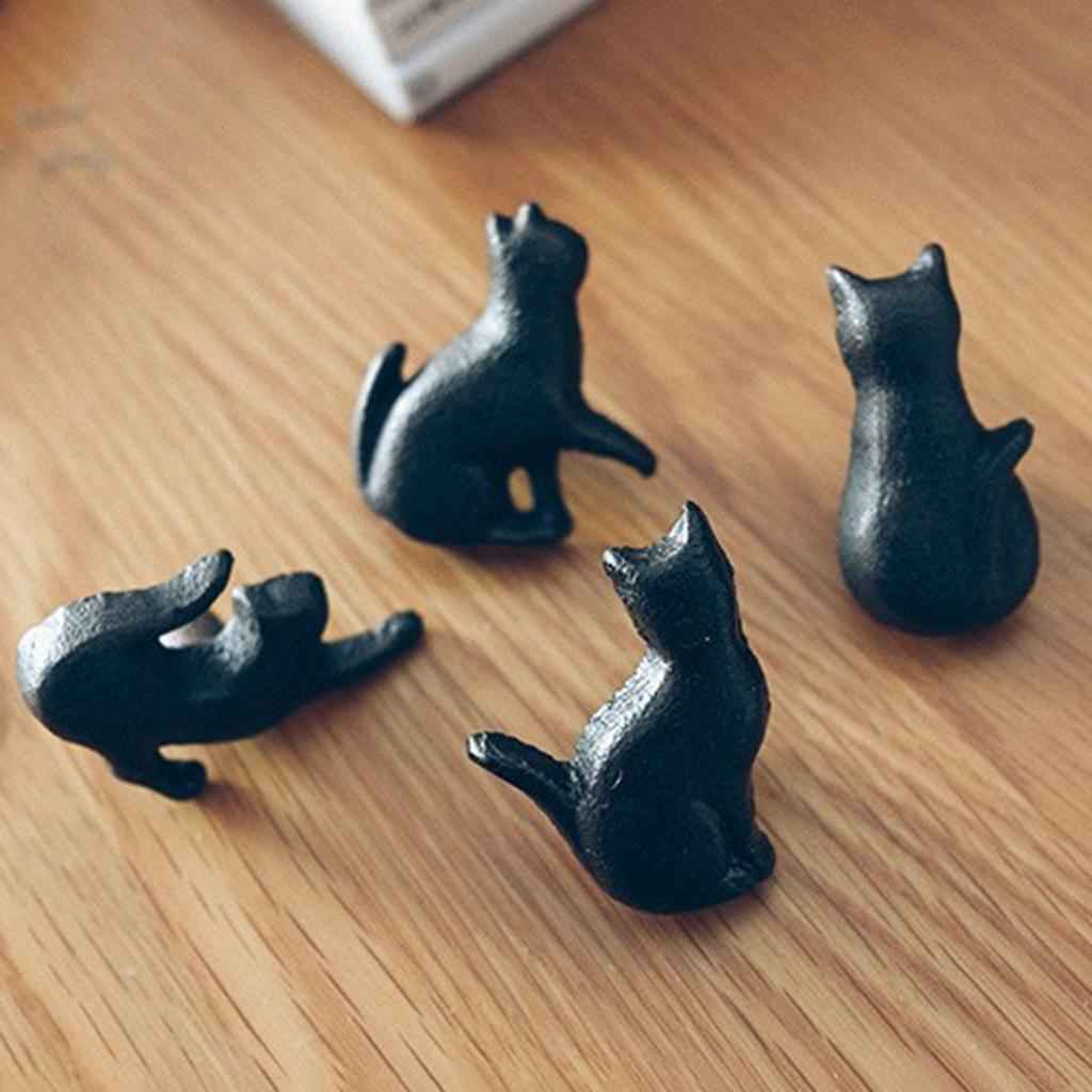 Creative Cat Design Cupboard Drawer Knob Kitchen Cabinet Door Pull Knobs B