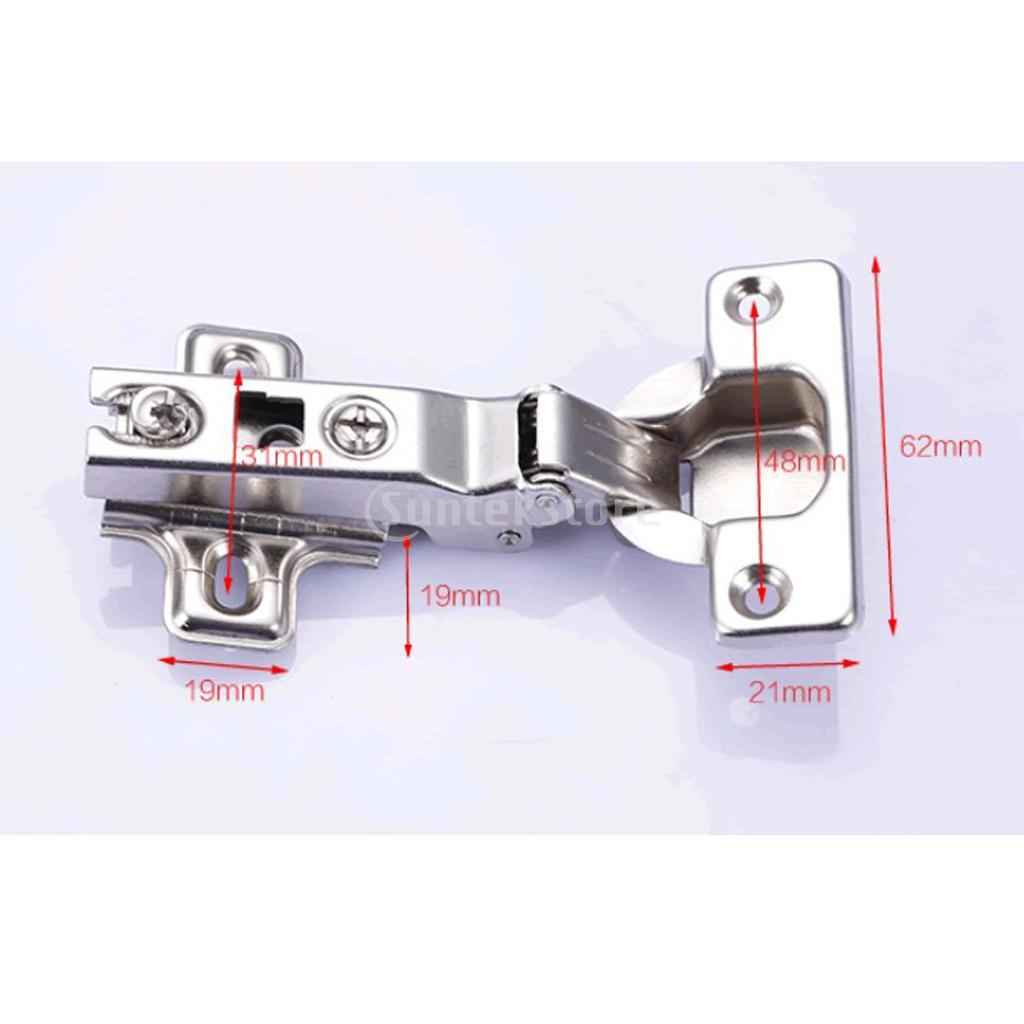 -45 Degree Furniture Hinge Closet Cabinet Wardrobe Cupboard Spring Hinge