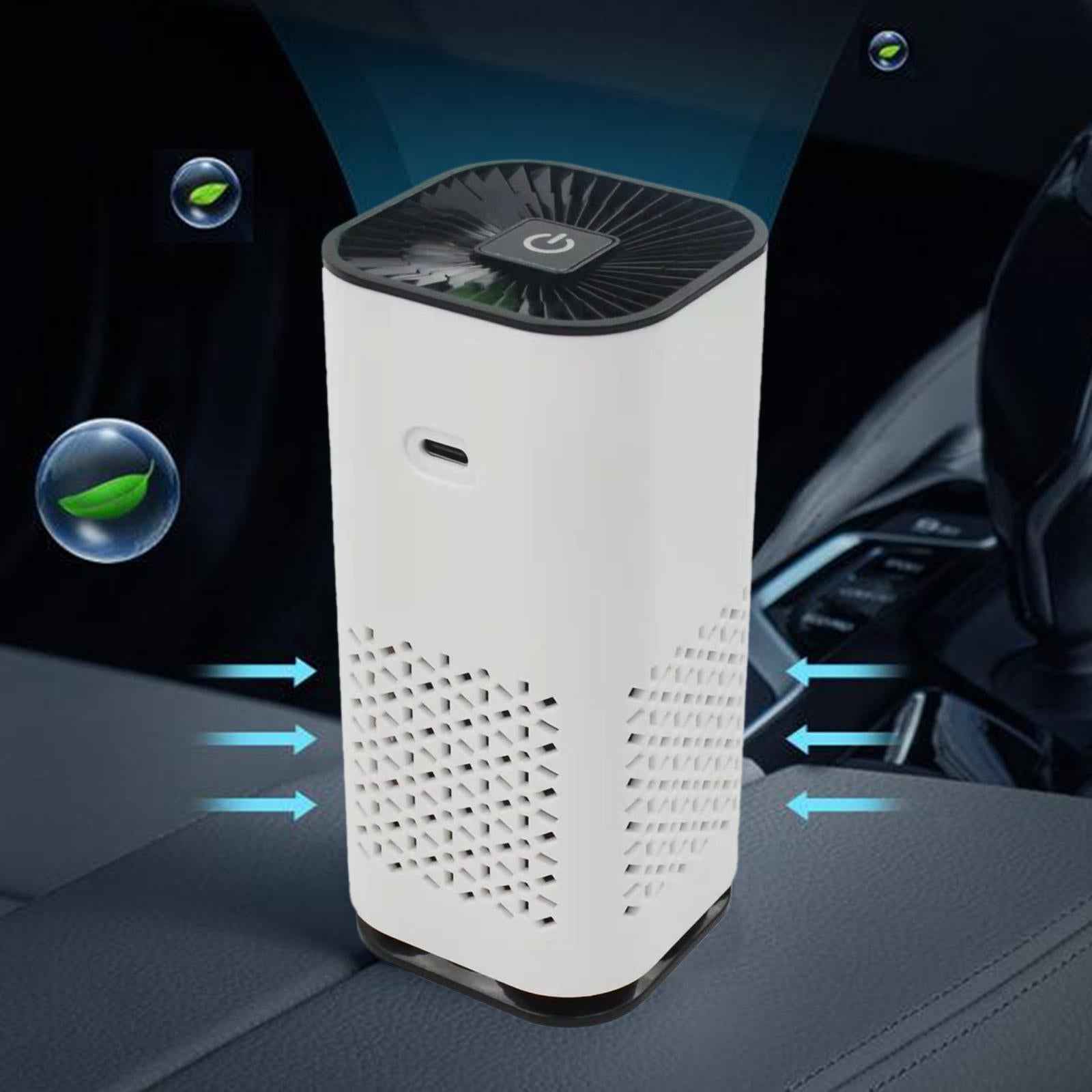 Air Purifier with HEPA Filters Quiet LED Night Lights Mini Air Purifier Home Use
