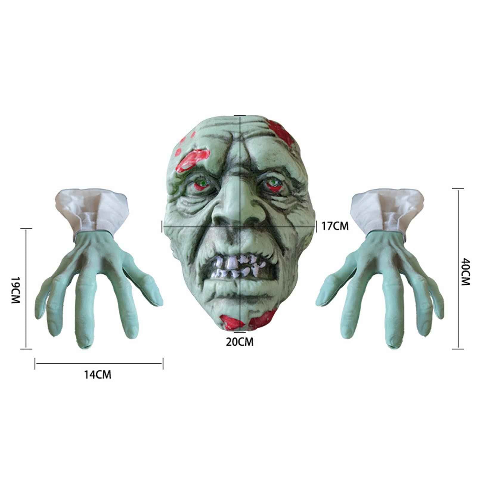 Garden Zombie Decoration Lawn Ornament Statue Yard Graveyard Spooky Decor