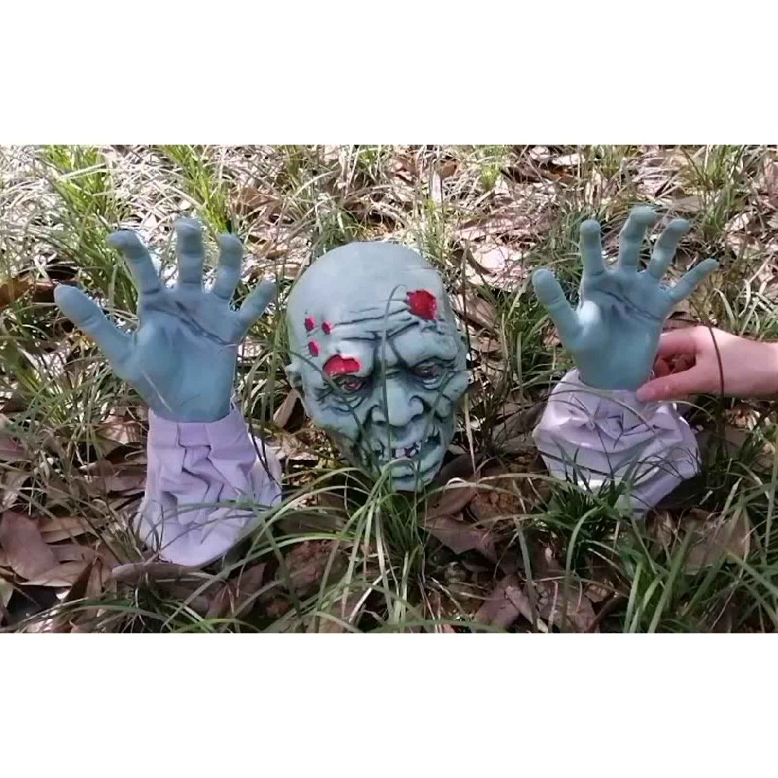 Garden Zombie Decoration Lawn Ornament Statue Yard Graveyard Spooky Decor