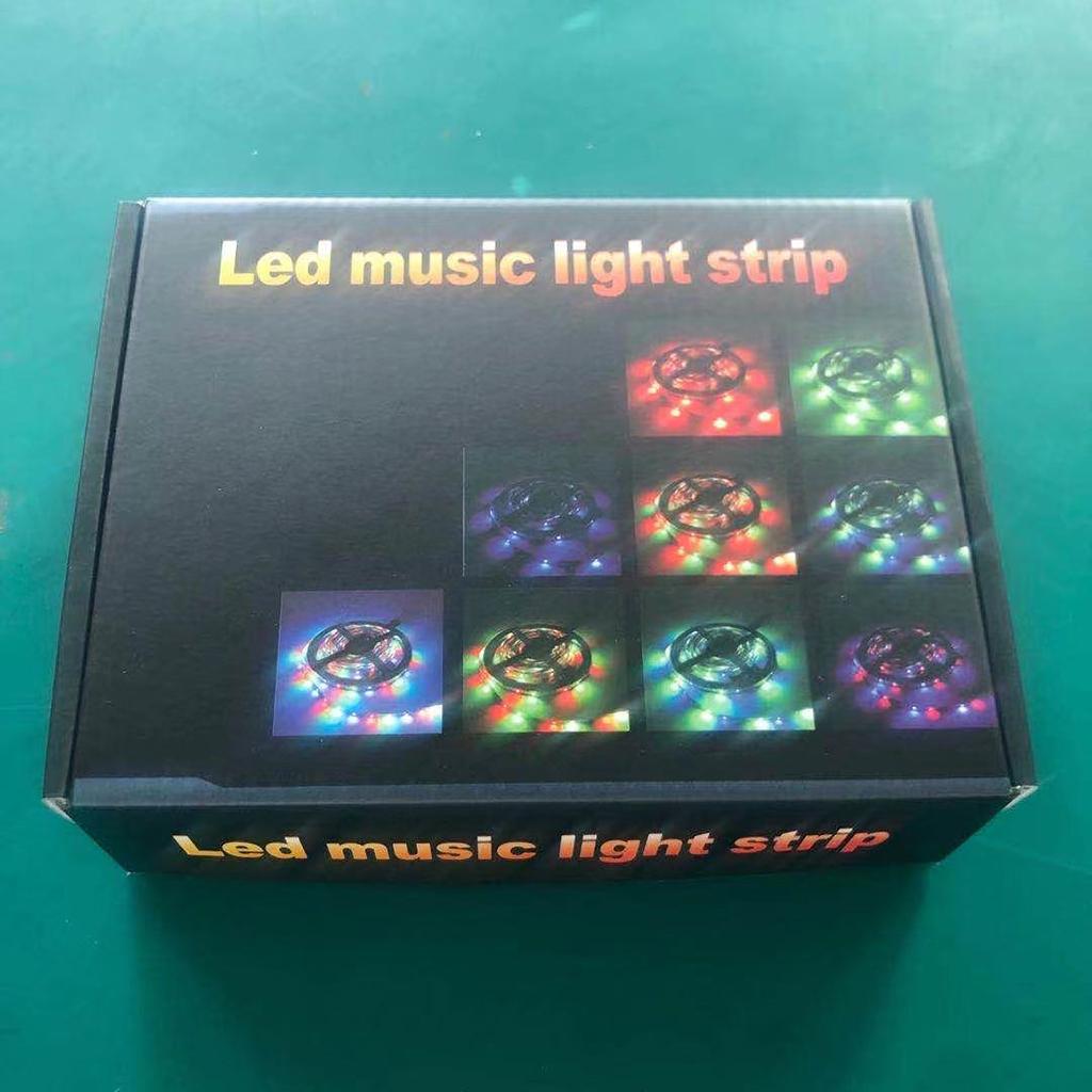 24 Key LED Strip Lights Music Sync APP Controller for Home Party Bar US Plug 10m