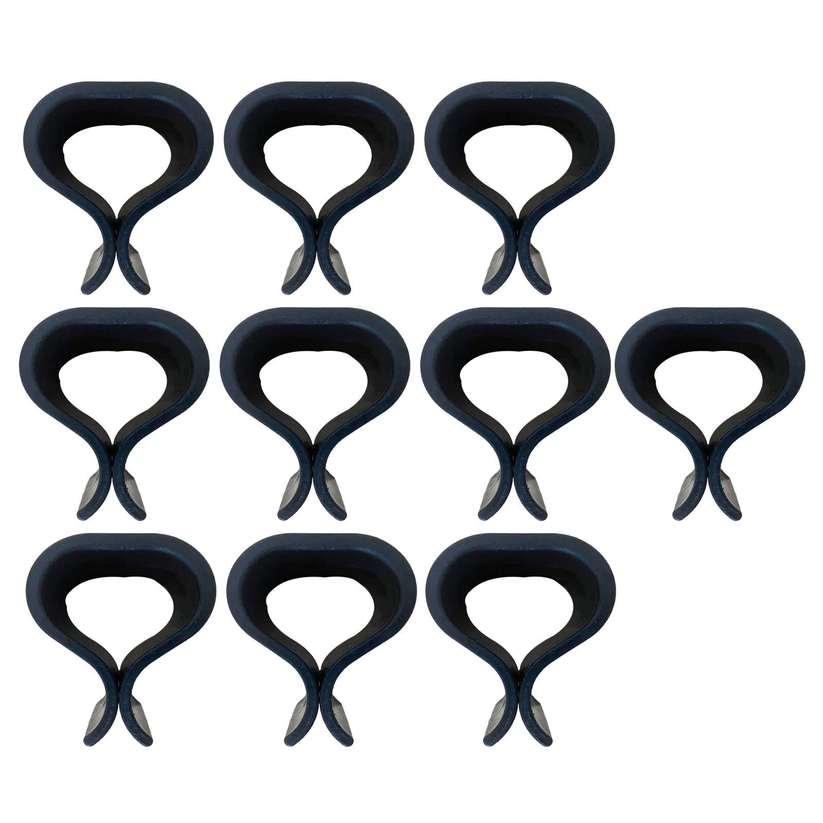 10 Pieces Patio Wicker Furniture Clips Chair Fasteners Patio Sofa Clips 5x6.2cm