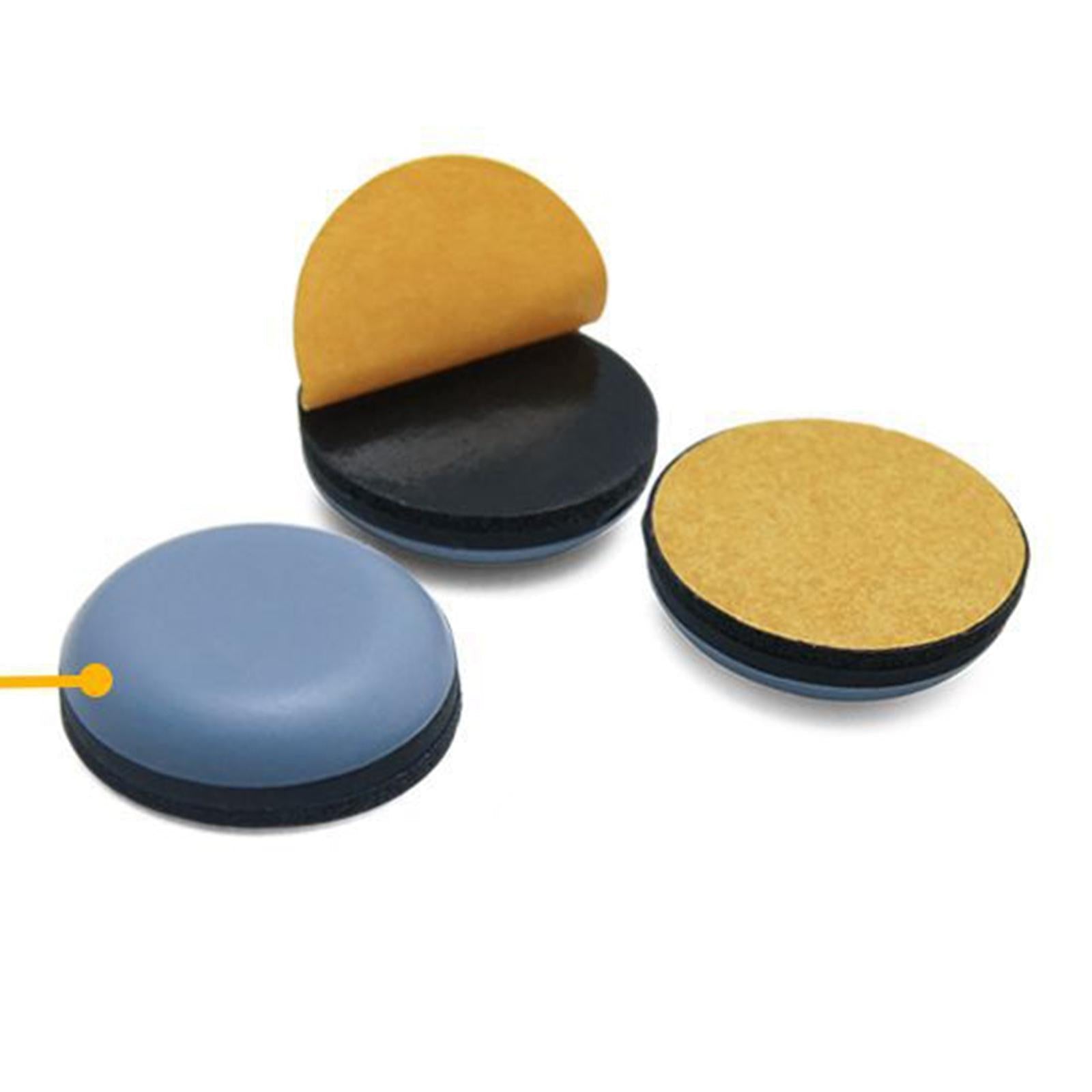 10x Slider Pad Furniture Floor Mat Self Adhesive Chair Leg Pad blue 50mm