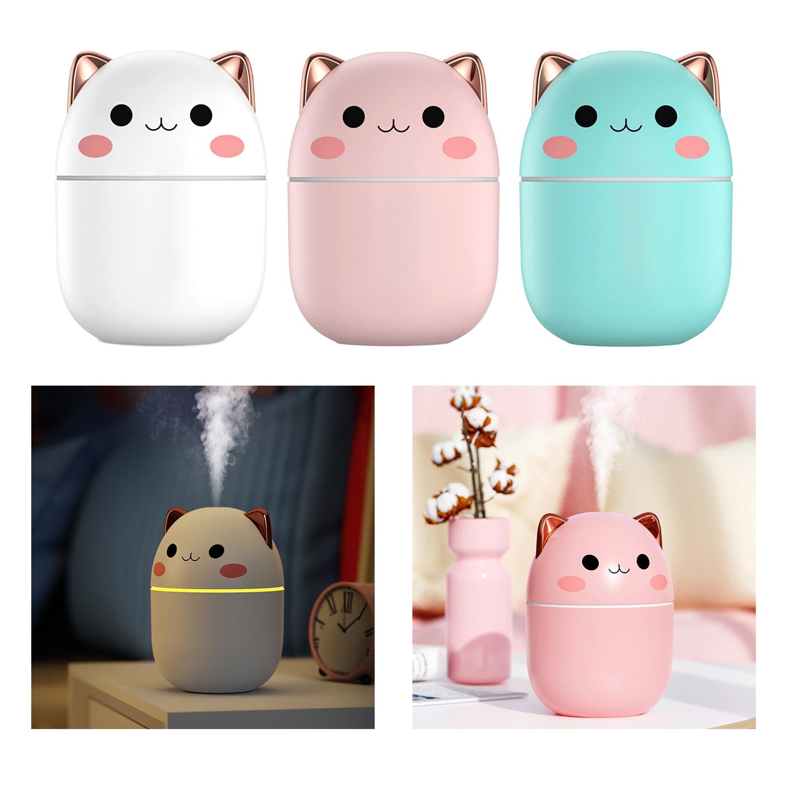 250ml Portable USB Mini Car Home Humidifier Aroma Oil Diffuser Mist Purifier White