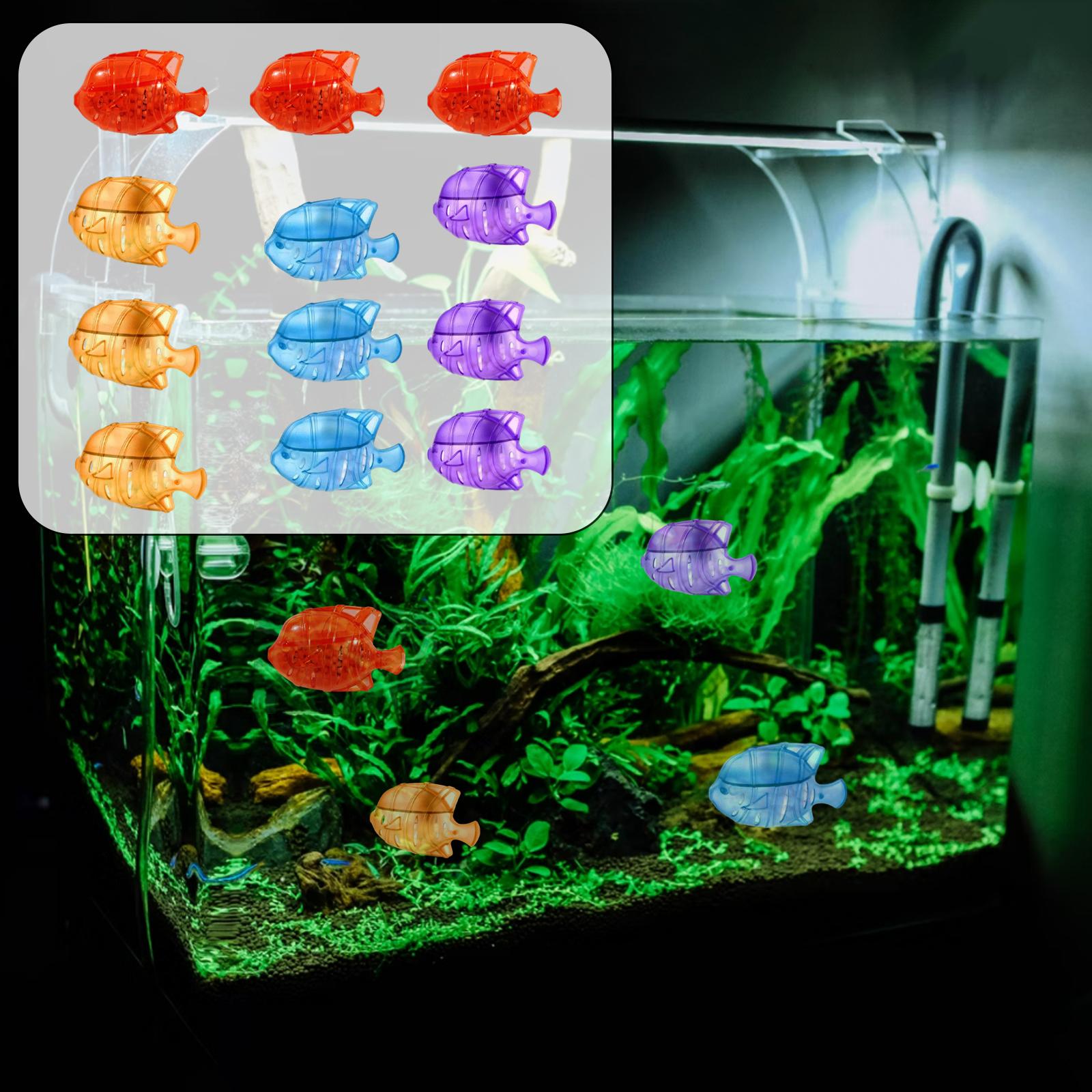 12 Pieces Universal Humidifier Cleaner Fishes Fish Tank Reduce Odor